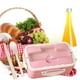 thumbnail image 1 of Contenedor portátil para almacenamiento de comida en fiambrera - fiambrera impermeable con tapa y vaso, recipiente reutilizable para preparar comidas, organizador portátil para la oficina en casa, 1 of 7