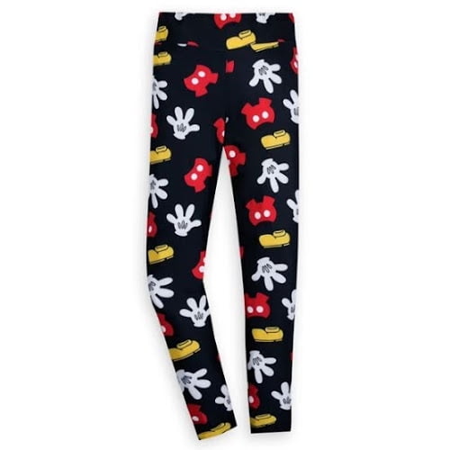 Mickey Mouse Leggings for Women-Size-S 