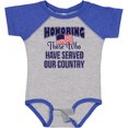 thumbnail image 3 of Inktastic Veterans Day Military Honoring Those Who Serve Boys or Girls Baby Bodysuit, 3 of 5