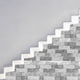 thumbnail image 5 of Calcomanía para piso Jadeshay Calcomanía para Escalera Patrón de Grano de Ladrillo Simulado Autoadhesiva, 5 of 9