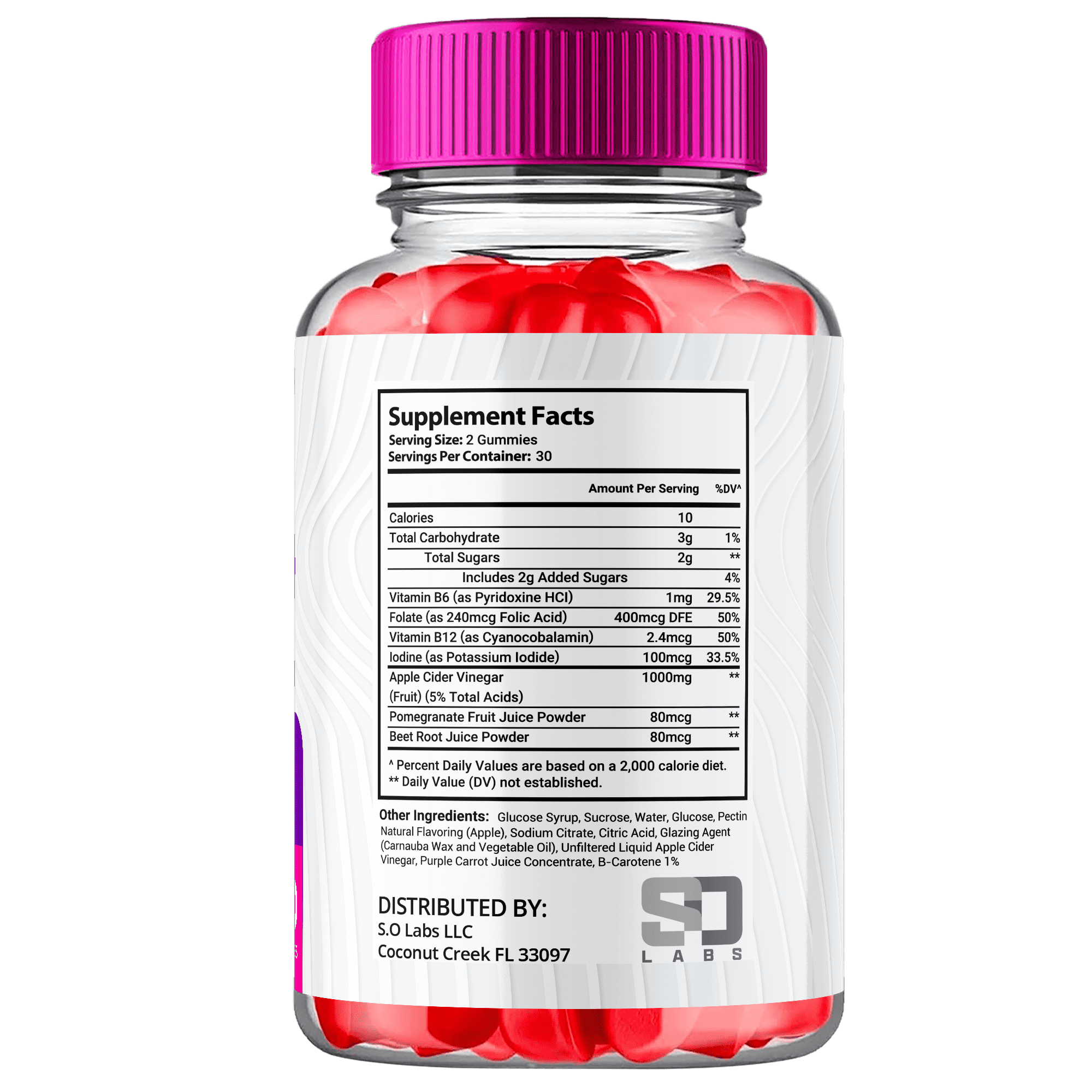 Pure Keto Essence ACV Gummies Maximum Strength Weight Management Supplement 180 Gummies
