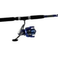 Tsunami Rigged n' Ready Surf & Pier TSRNR50 & SP802M 8' Medium Rod