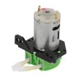 thumbnail image 3 of DC24V Micro Water Liquid Peristaltic Pump For Aquarium Lab Analytical 2*4mm(Green), 3 of 8