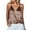 Brown Leopard, variant on Women's Silk Satin Camisole Tank Tops V Neck Sleeveless Spaghetti Straps Blouse Casual Racerback Shirt