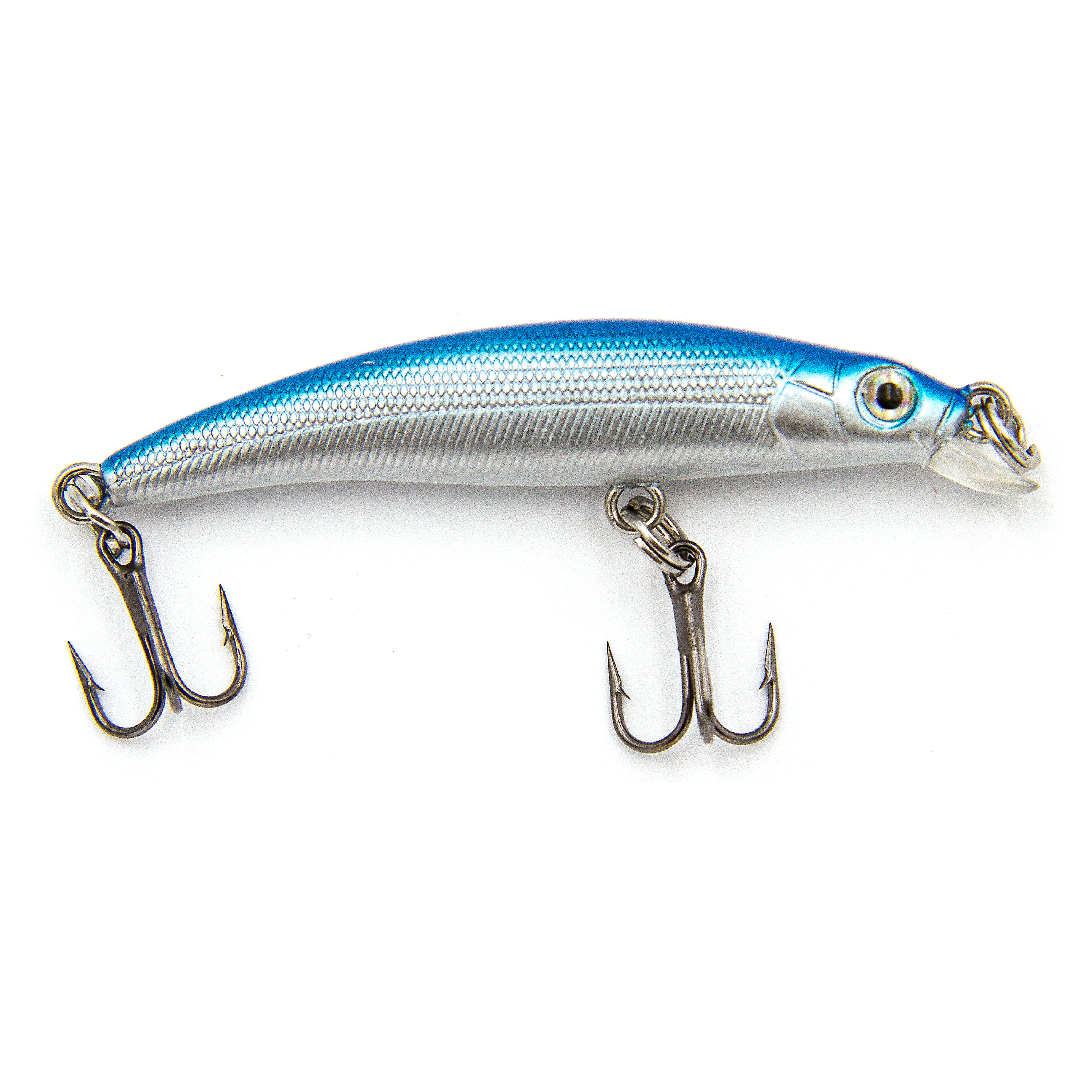 (3 pack) Ozark Trail 1/16 Ounce Blue Minnow Fishing Lure