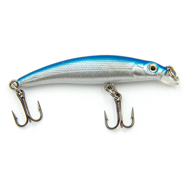 Down by the Lake - Blue Fishing Lures - 39731-472 - Wilmington Prints -  Norton House Quilting