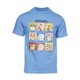 thumbnail image 1 of Camiseta de manga corta Gravity Trading Hombre Kittyes Azul claro 2x-grande, 1 of 1