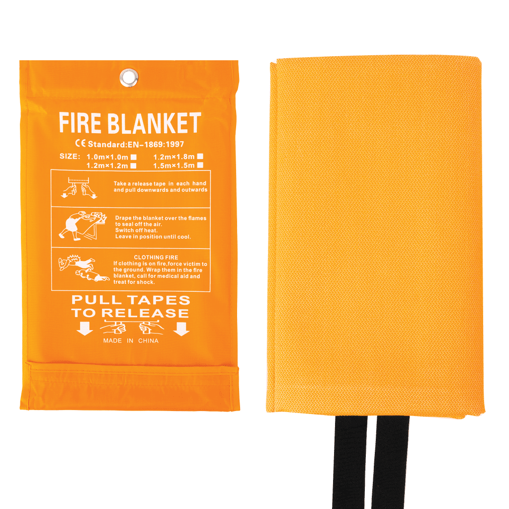 SB500 Large Silicone Coated Fire Extinguisher Blanket 5ftx5ft