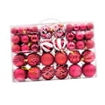 thumbnail image 4 of 100x adornos de bolas de Navidad, adornos de bolas de Navidad, colgantes decorativos, decoraciones para árboles de Navidad, colgantes para bodas en Rojo, 4 of 8