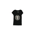 thumbnail image 1 of Aeropostale - Camiseta gráfica para mujer con corazón rebelde, color negro, pequeña Aeropostale Camiseta gráfica, 1 of 1