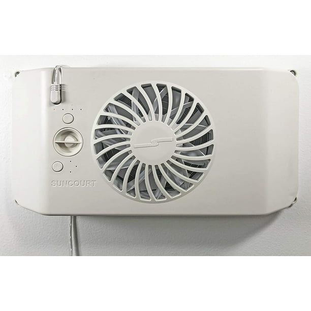 Suncourt Equalizer EZ8 Smart Register Booster Fan with Wall Mounting