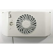Suncourt Equalizer EZ8 Smart Register Booster Fan with Wall Mounting Kit, Improve Heating and Air Conditioning Efforts HC600-WK