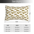 thumbnail image 2 of Balery Leopard Print Funda de Cojín Estampada, Regalos para Mujeres, Regalos de Amor para Ella, Regalos para Novia o Esposa, Funda de Almohada-20"x30", 2 of 6