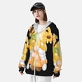 thumbnail image 3 of Fotbe Sunflower Gnomes 3 Chaqueta con Protección Solar UPF 50+ para Hombre y Mujer, Camisa con Capucha y Bolsillos-XX-Large, 3 of 7
