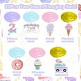 thumbnail image 3 of Pastel Ice Cream Two Sweet 2nd Birthday Party Supplies, Ice Cream Donut Party Hanging Swirls Decorations, Summer Ice Cream Party Hanging Streamers for Ice Cream Baby Second Birthday Donut Theme Party, 3 of 7