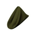 thumbnail image 1 of Serviette Popeline Polyester 1818Pop-pk10-OliveP21, Olive - 18 x 18 Po. - Lot de 10, 1 of 1