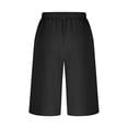 thumbnail image 6 of Plus Size Women's Casual Baggy High Waisted Wide Leg Pants Breathable, 6 of 6