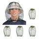 thumbnail image 1 of 4x repelente de s de apicultura, gorra facial para y s, red de malla para la cabeza, protección para el cuello, equipo de pesca Baoblaze Tapa de  de nylon 4pcs, 1 of 4