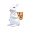 thumbnail image 3 of koolsoo Cartoon Flower Pot, Bunny Sculpture Bonsai Pot Flowerpot Rabbit Statue Container Basket, 3 of 9