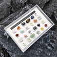 thumbnail image 1 of 24Pcs Mineral Gem Kit Educational Geology Gem Kit Gemstones Set Kids Rocks Collection Gifts, 1 of 9