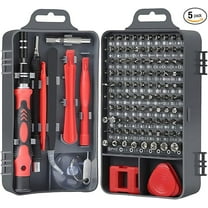 Precision Screwdriver Set, Professional Grade 115 in 1 Magnetic Repair Tool Kit for Electronics, Computer, iPhone, Laptop, Game Console, Watch, Eyeglasses, Modding, and DIY Projects