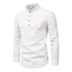 thumbnail image 1 of Camisa Delgada Cuello Manga Larga Ropa De Hombre Casual, 1 of 7
