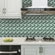 thumbnail image 5 of Azulejo De Cristal De Mosaico Verde Retro 3D Pegatina Peel And Stick Backsplash Azulejo Para Cocina Hogar Boutique Scienceny HA019618-00, 5 of 7