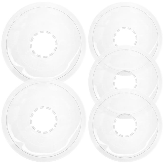 5 fundas transparentes para volante de bicicleta, de plástico, para radios de bicicleta de montaña, accesorio protector para radios.