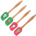 thumbnail image 4 of MasteelfCA 4 Pcs Practical Silicone Cream Spatula Tools for Applying Cream at Home (Assorted Color), 4 of 7