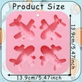 2 Pcs 3D Fish Shaped Chocolate Molds Silicone,Food Grade Silicone Gummy