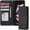 Black, variant on Samsung Galaxy Z Fold 4 Case Leather Wallet with S Pen Holder Card Slot Kickstand Z Fold 4 Wallet case Shockproof Full Cover Flip Leather case for Z Fold 4 (Black)