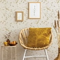thumbnail image 5 of Tempaper Dragonfly Gold Peel and Stick Wallpaper, 20.5" x 16.5', 5 of 5