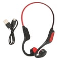 thumbnail image 1 of Auriculares de conducción ósea IP56, resistentes al agua, Bluetooth, reducción de ruido, deportes de natación, auriculares con micrófono, 1 of 5