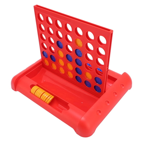 4 in A Row Game, Safe Strategy Board Game Dual Player 4 in A Row Connect Game Educational for Kids Boys Girls