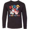 thumbnail image 3 of Inktastic Farmer Tractor EIEIO Big Bro Long Sleeve Youth T-Shirt, 3 of 5