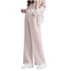thumbnail image 1 of Pantalones de Cintura Elástica de la Maternidad de Color Sólido Pantalones Largos con Soporte Abdominal, Ropa Exterior Cómoda No Apretada, 1 of 5