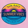 thumbnail image 6 of Wild Bobby Sun Rays Summer Vibes And Lazy Days Unisex Hoodie Sweatshirt, 6 of 6