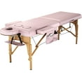 thumbnail image 3 of Luxton Home Washable and Foldable Memory Foam Massage Table w/ Rolling Carrying Travel Case, 3 of 9