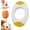 Yellow-A, variant on Egg Shell Opener, 2024 Cutter for Hard Boiled Eggs, Egg Shell Cutter for Boiled Eggs Topper Upgrade Egg Peeler for Quickly Cutting off The Tops of Cooked Eggs Opener Kitchen Tools