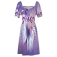 thumbnail image 5 of Believe ~ Purple Pastel Butterfly Sleeveless Dress dress summer 2024 women luxury woman party dress evening dresses luxury 2024, 5 of 7