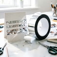 thumbnail image 4 of Mirror Tape, Shiny Metallic Finish, Repositionable, Hand-Tearable, No Residue, For Mirrors, Walls, Crafts, Gift Wrapping,Silver, 4 of 9