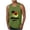 Green, variant on Mens Tank Top Summer Funny Graphi T Shirts Sports Fitness Gym Casual Loose Beach Everyday Wear Breathable Vests Black L