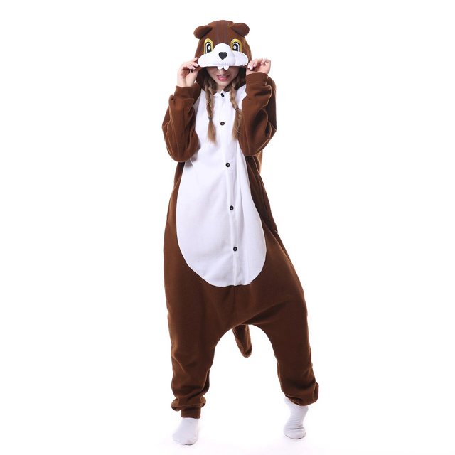 HKSNG Winter Adult Animal Mike Duck Onesies Shark Cat Fox Kigurumi Pajamas Monkey Cartoon Costumes Jumpsuits Christmas Hooded
