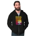 thumbnail image 3 of Retro Dennis The Menace Hunk Gradient Zip Hoodie Sweatshirt Men Brisco Brands S, 3 of 6