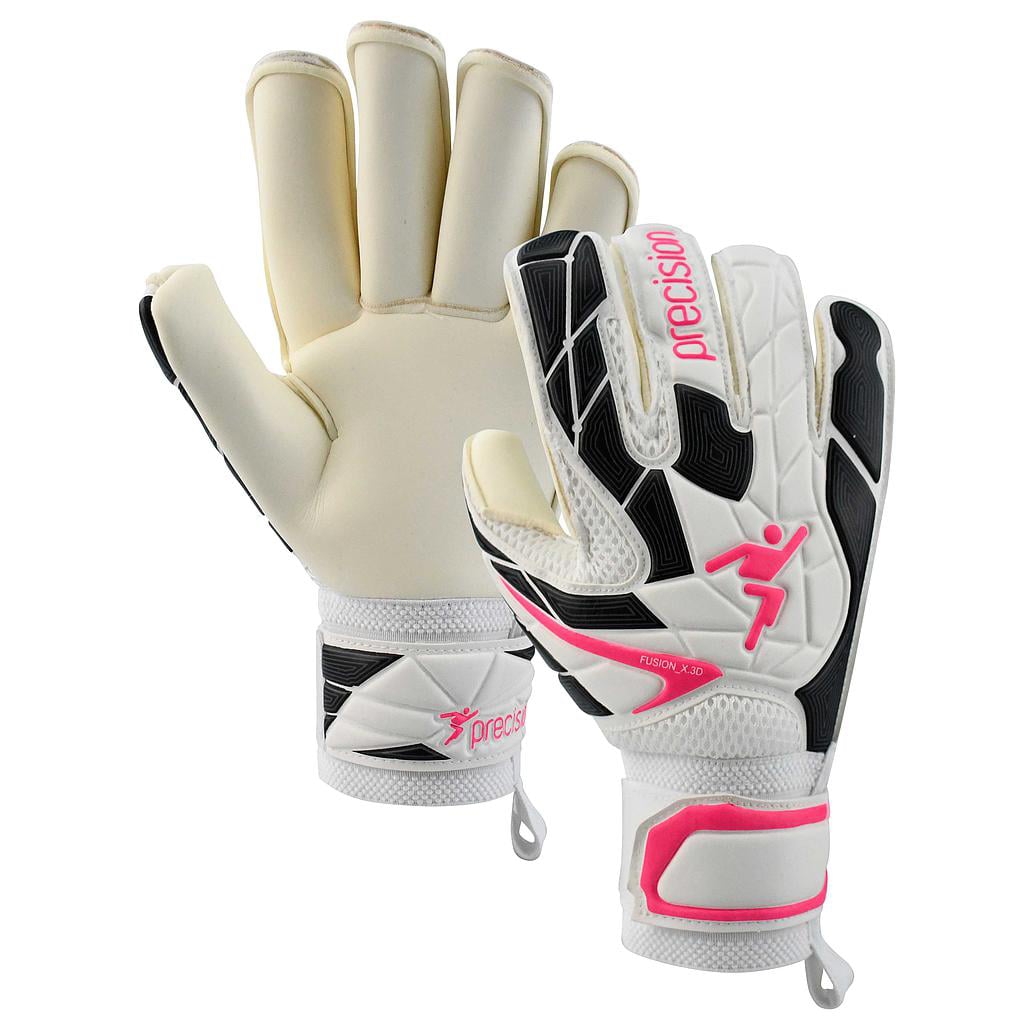 Precision Junior Football Goal Keeping Gloves Fusion_X.3D Junior Flat Cut Basic 