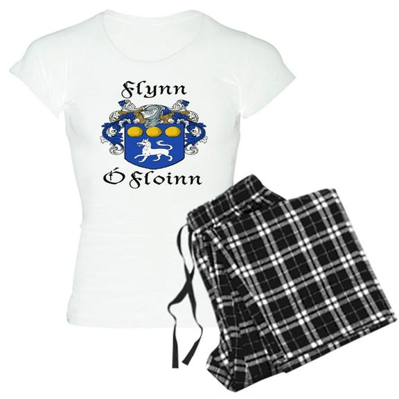CafePress - Flynn In Irish & English Women's Light Pajamas - Women's Short Sleeve Print T-Shirt and Pants Light Cotton Pajama Set