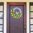 thumbnail image 4 of CSChome Easter Wreath Easter Wreath – Flat Printing Egg Garland Pendant Hanging Rabbit Decoration Home Decor, 4 of 7