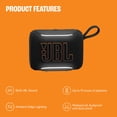 thumbnail image 2 of JBL Go 5 - Ultra-portable waterproof and drop-proof speaker with JBL legendary sound and ambient edge lighting - White, 2 of 17