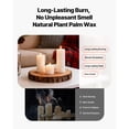 thumbnail image 4 of KFFKFF Set of 36 Pillar Candles and Glass Vases, Clear Cylinder Hurricane Candle Holders for Wedding Decorations, Elegant Tall Vases for Table Arrangements, Events, White (2.56" x 4.7", 5.9", 7.9"), 4 of 9