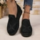 thumbnail image 1 of Xucatan Women's casual shoes, comfortable round-headed flat shoes cowboy uppers, casual shoes suitable for daily walking and work. Gift, 1 of 6